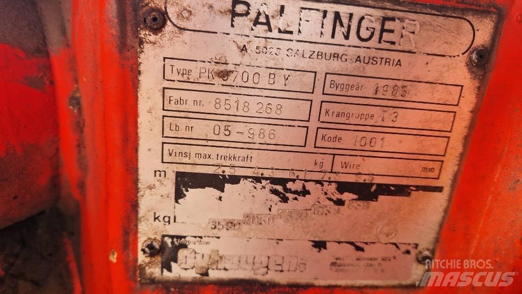 Palfinger PK 9700 Rakodó daruk
