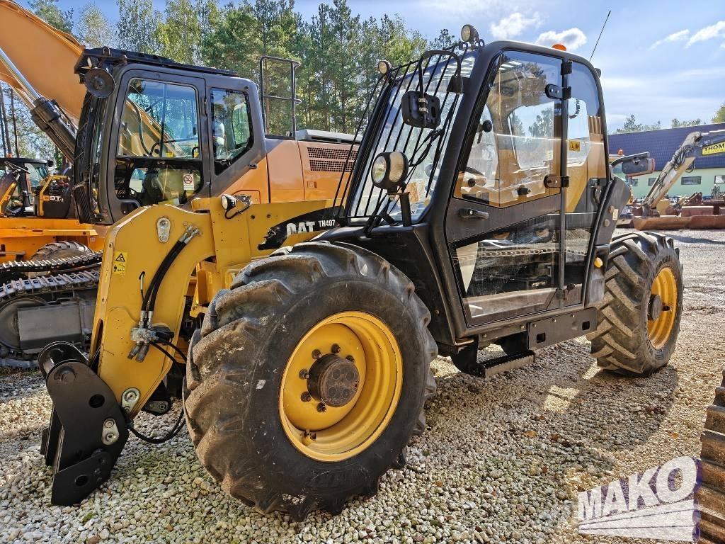 CAT TH 407 Teleszkópos rakodók