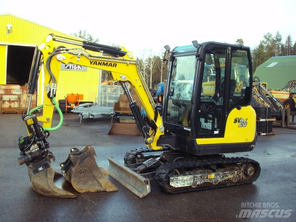 Yanmar SV 26 Mini kotrók < 7t