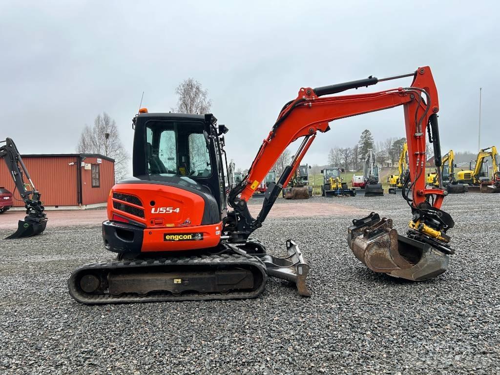 Kubota U55-4 Mini kotrók < 7t