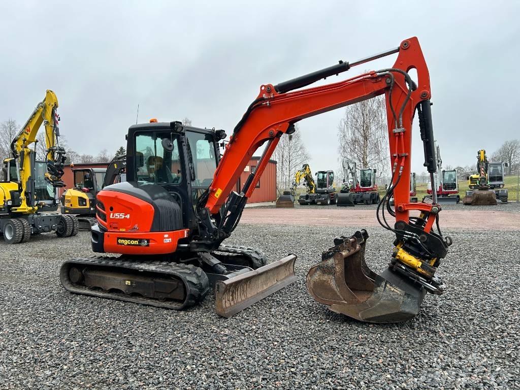 Kubota U55-4 Mini kotrók < 7t