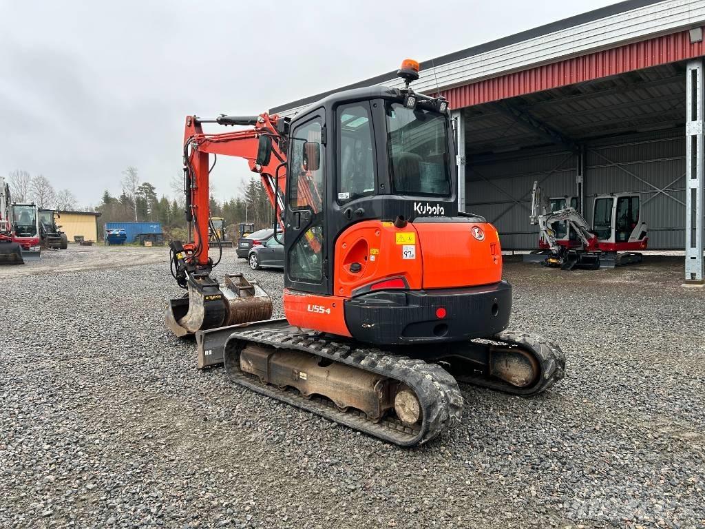 Kubota U55-4 Mini kotrók < 7t