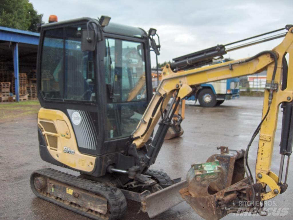 Yanmar SV 18 Mini kotrók < 7t