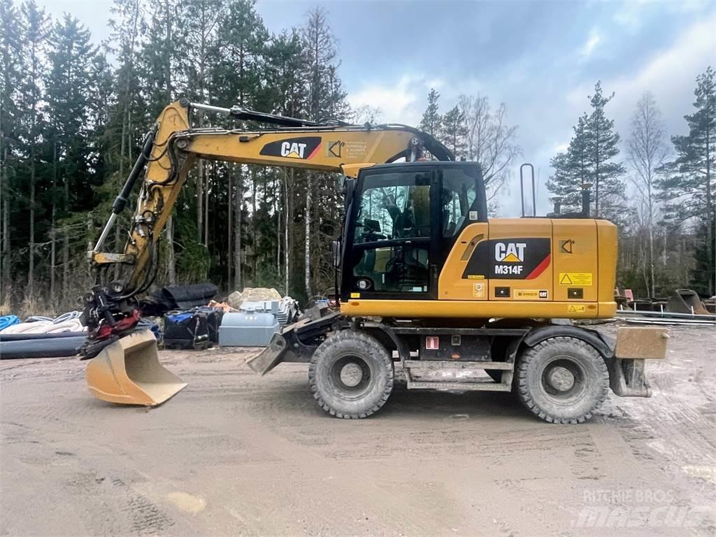 CAT M 314 F Gumikerekes kotrók