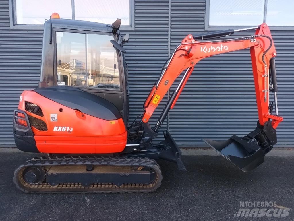 Kubota kx61-3 Mini kotrók < 7t