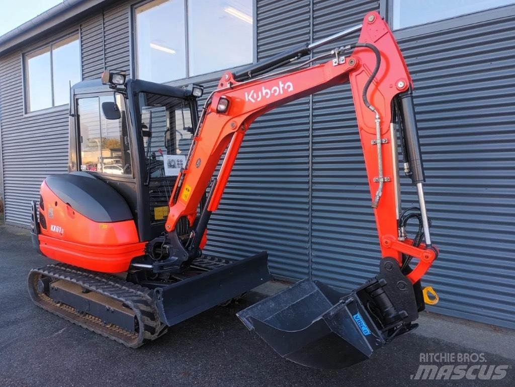 Kubota kx61-3 Mini kotrók < 7t