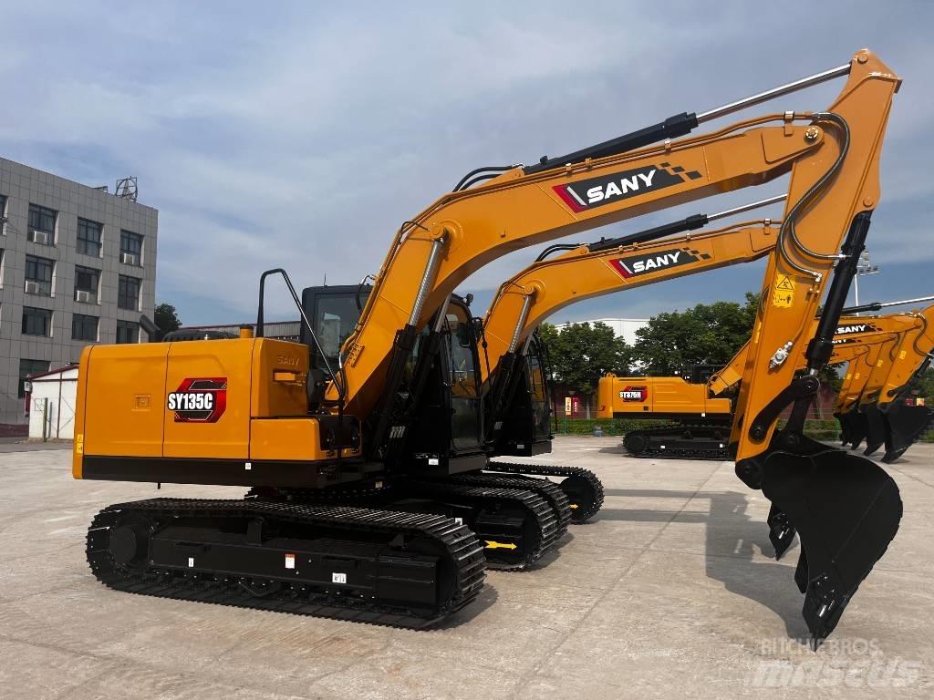 Sany SY135C Lánctalpas kotrók