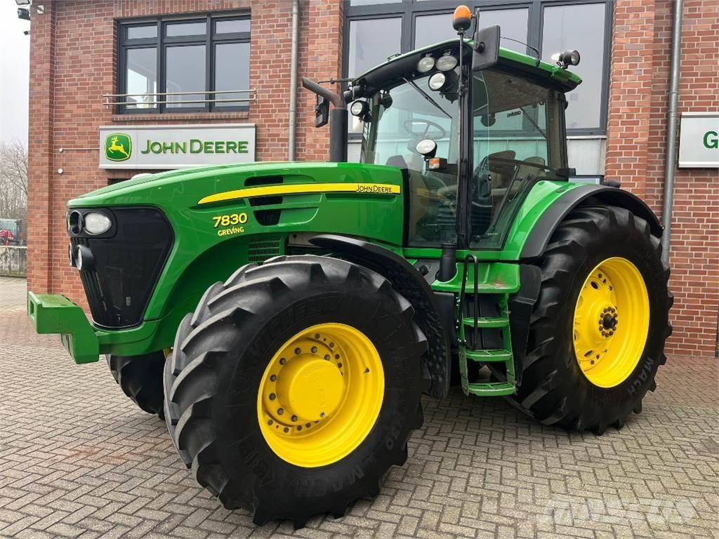 John Deere 7830 Traktorok