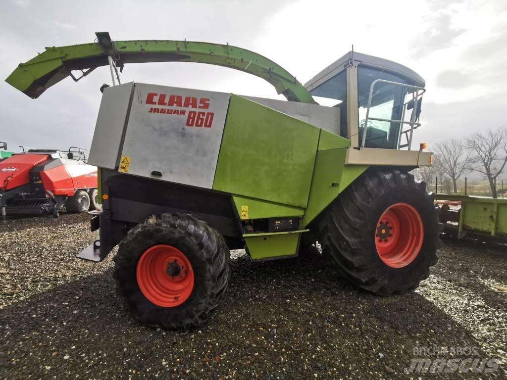 CLAAS Jaguar 860 Önjáró szecskázók