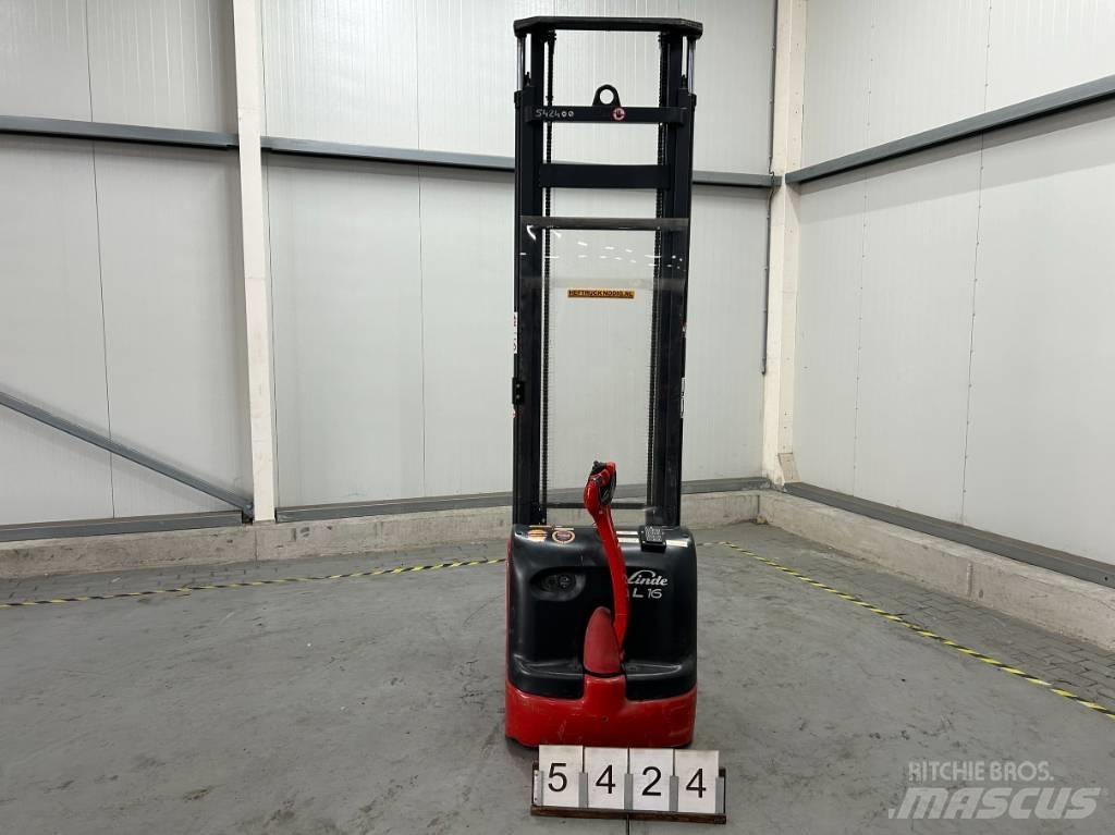 Linde T16L Elektromos gyalogkíséretű targoncák