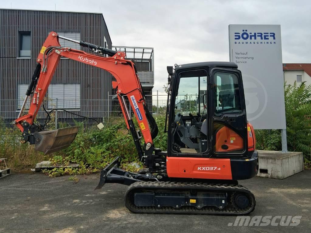 Kubota KX 037-4 | HS03 Mini kotrók < 7t