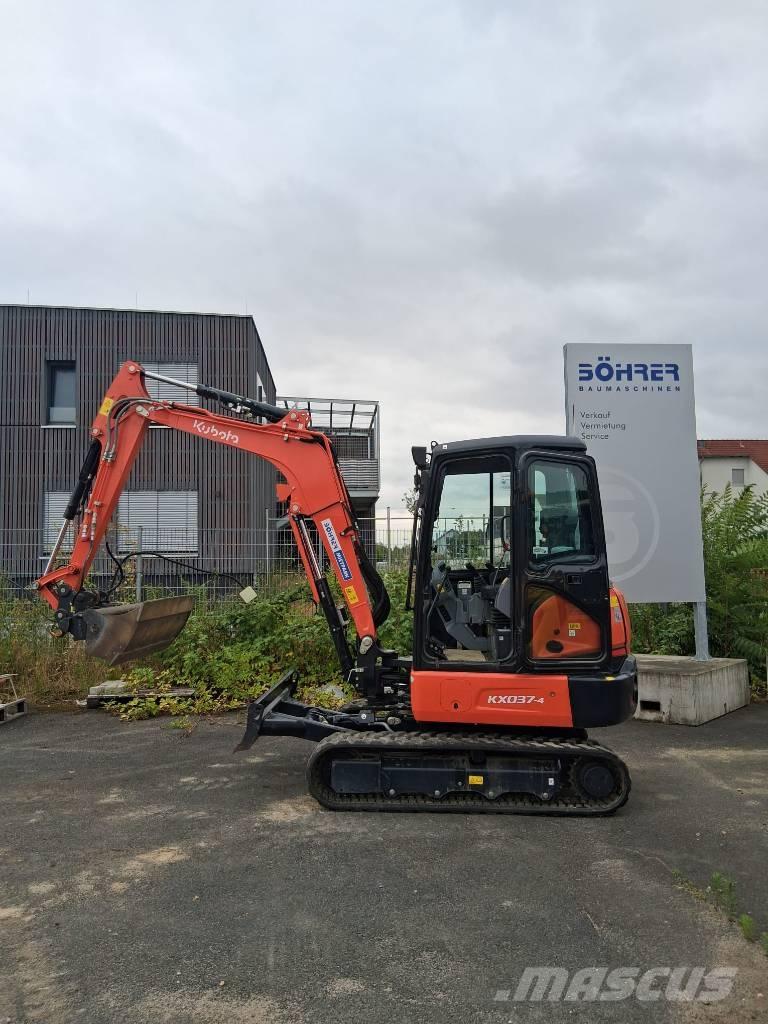 Kubota KX 037-4 | HS03 Mini kotrók < 7t