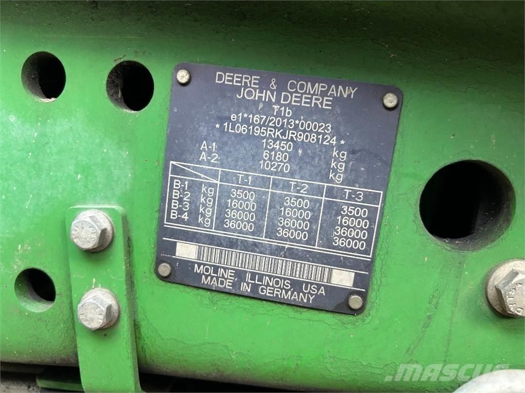 John Deere 6195R Traktorok