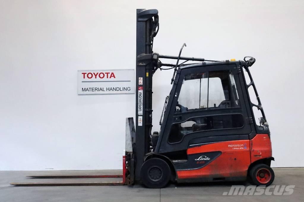Linde E25L-01 Elektromos targoncák