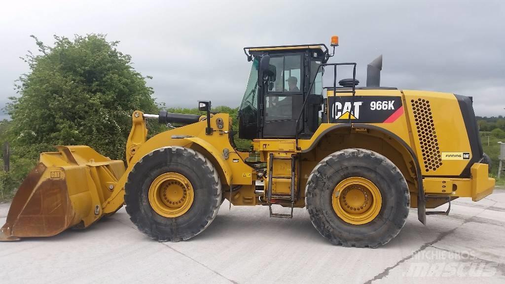 CAT 966 K Gumikerekes homlokrakodók