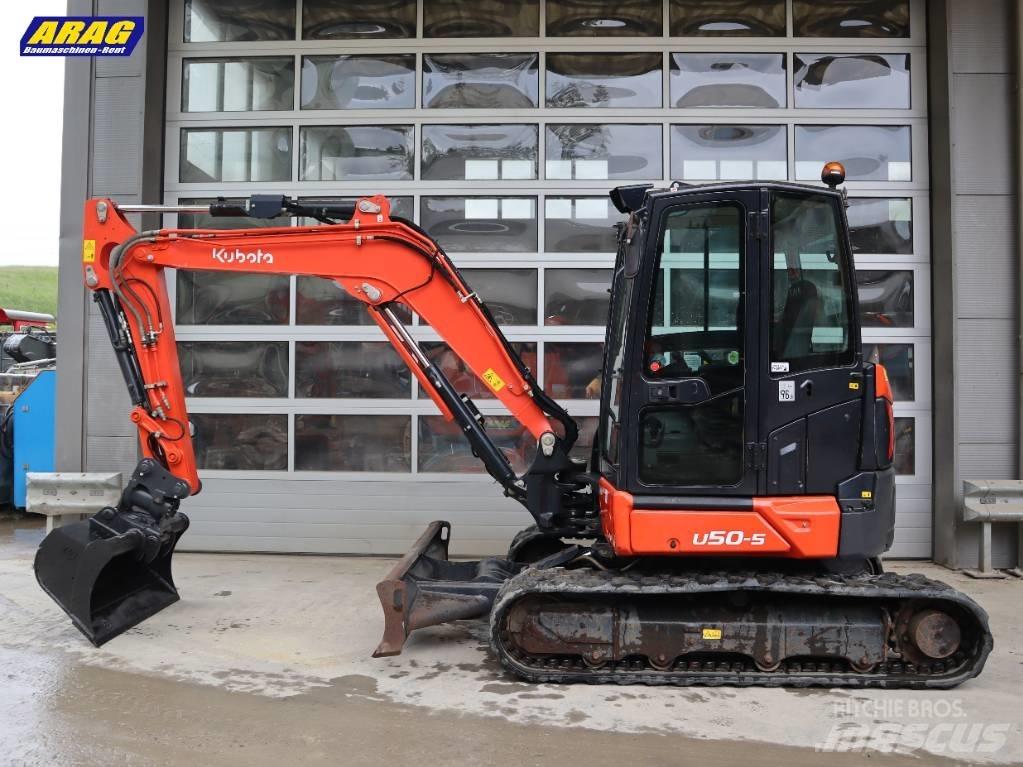 Kubota U 50-5 Mini kotrók < 7t