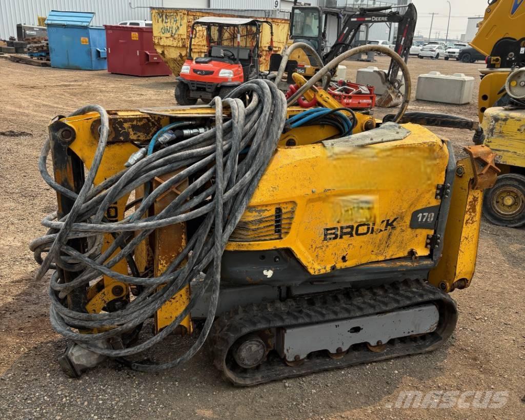 Brokk 170 Mini kotrók < 7t