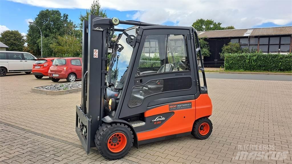 Linde E35L Elektromos targoncák