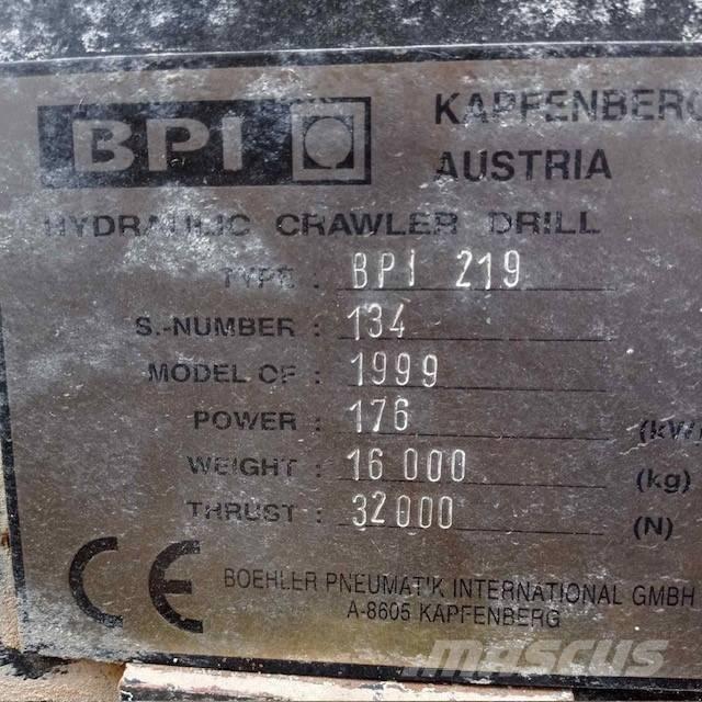 Böhler BPI 219 Nagy teljesítményű fúrók