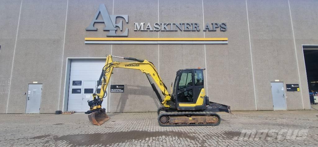 Yanmar VIO80 Lánctalpas kotrók
