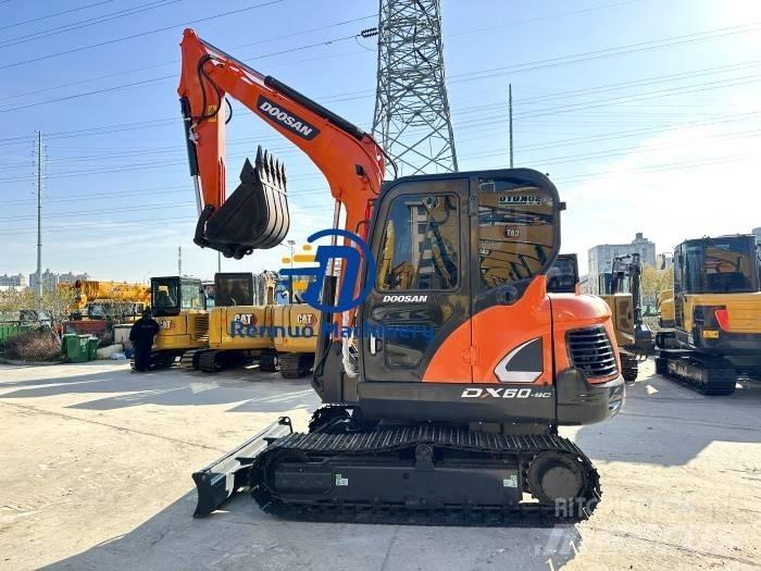 Doosan DX 60 Mini kotrók < 7t