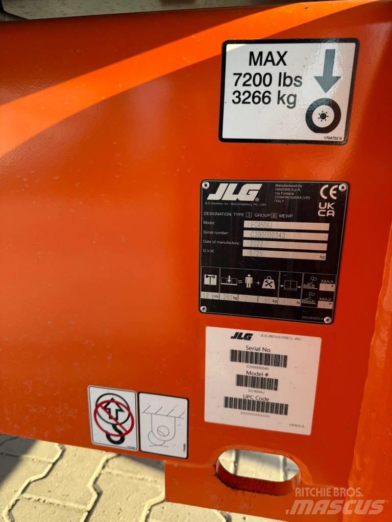 JLG EC450AJ Karos emelők