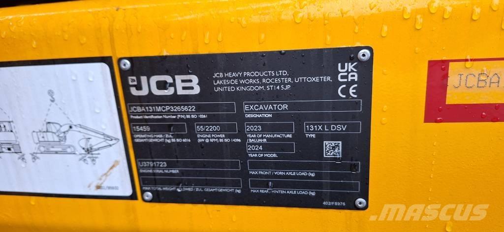 JCB 131 X Lánctalpas kotrók