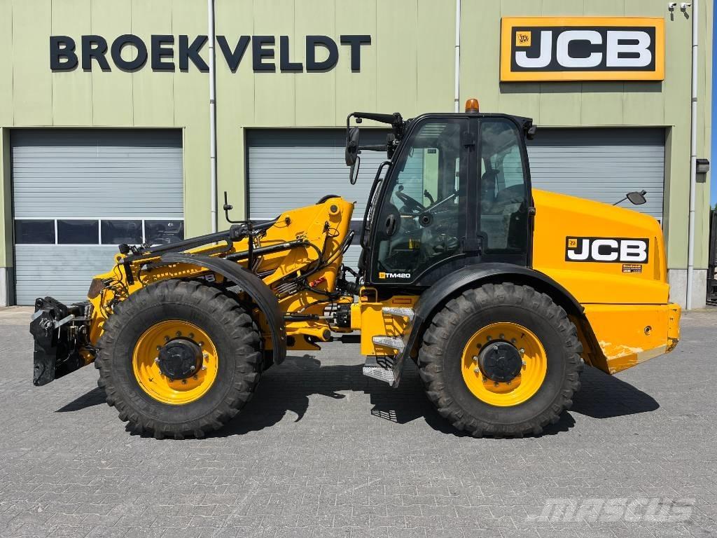 JCB TM 420 Teleszkópos mezőgazdasági rakodók