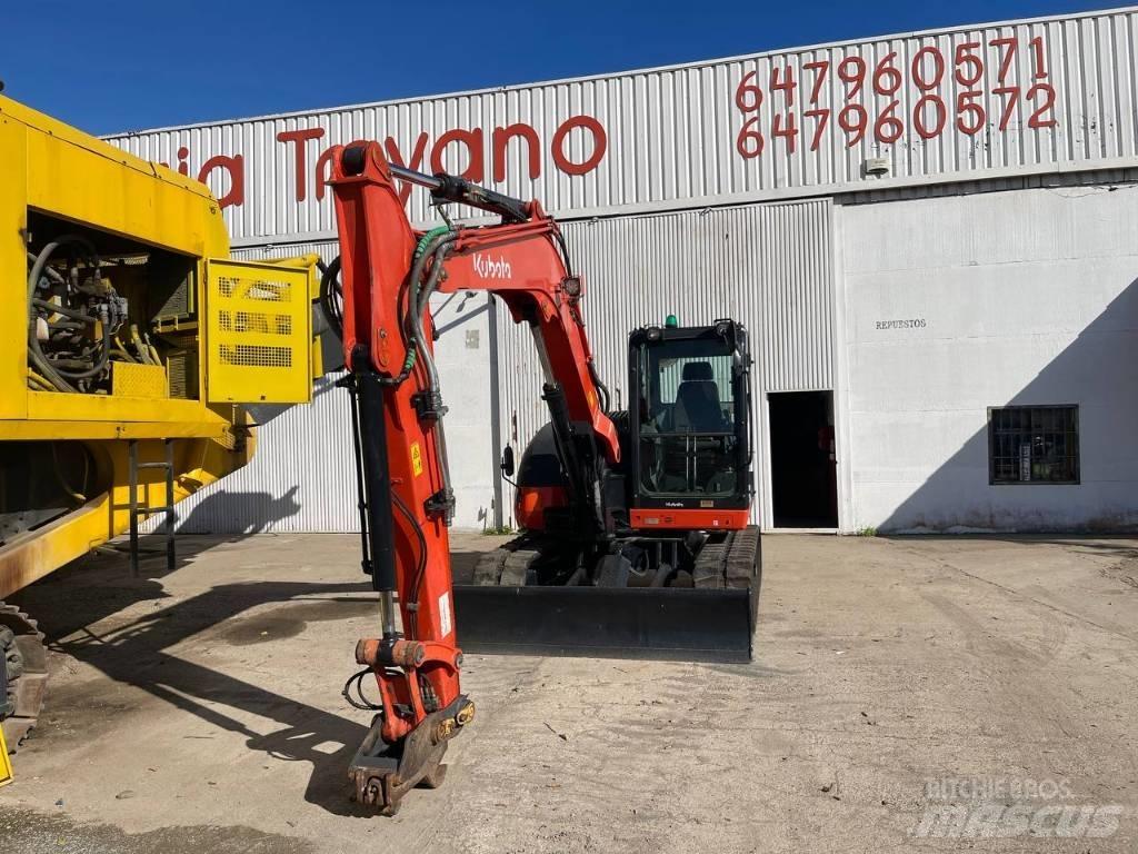 Kubota KX 080-4 Közepes (midi) kotrók 7 t - 12 t