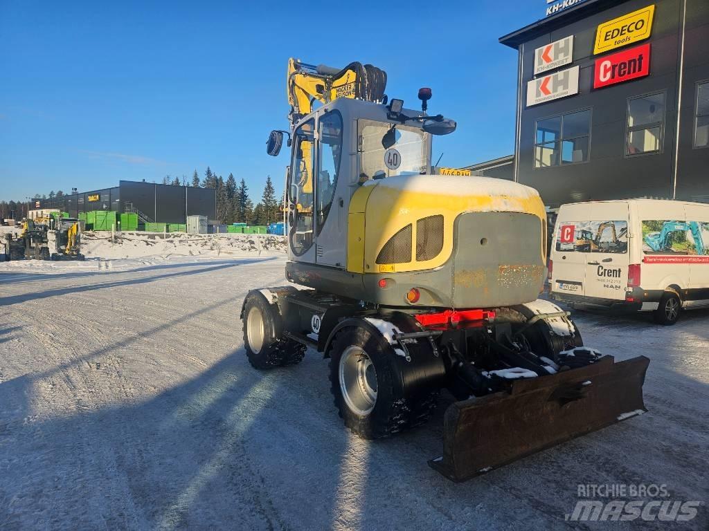Wacker Neuson EW 100 Gumikerekes kotrók