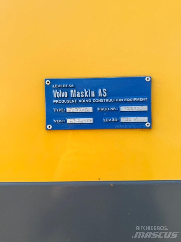 Volvo EC 220 EL Lánctalpas kotrók