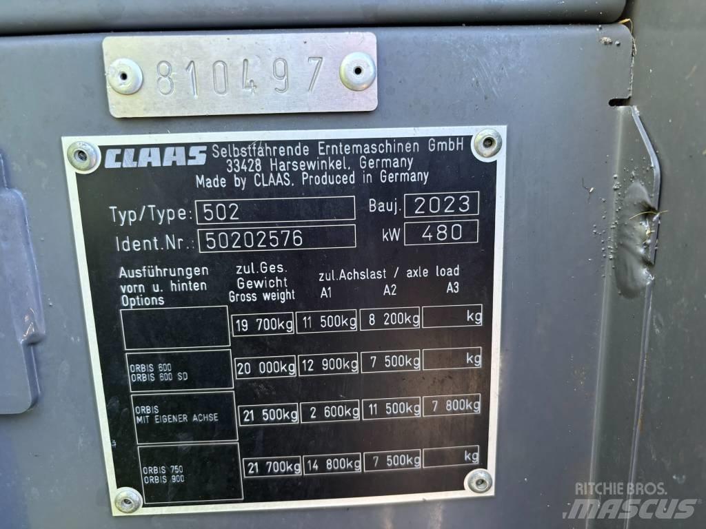 CLAAS Jaguar 960 4WD Önjáró szecskázók