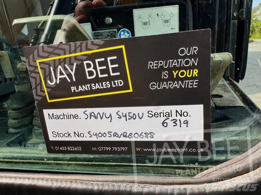 Sany SY 50 U Mini kotrók < 7t
