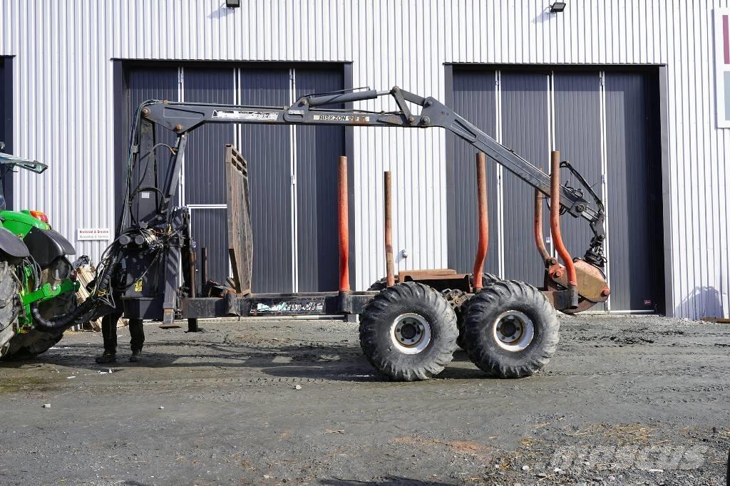 Nokka Skogsvagn Erdészeti pótkocsik