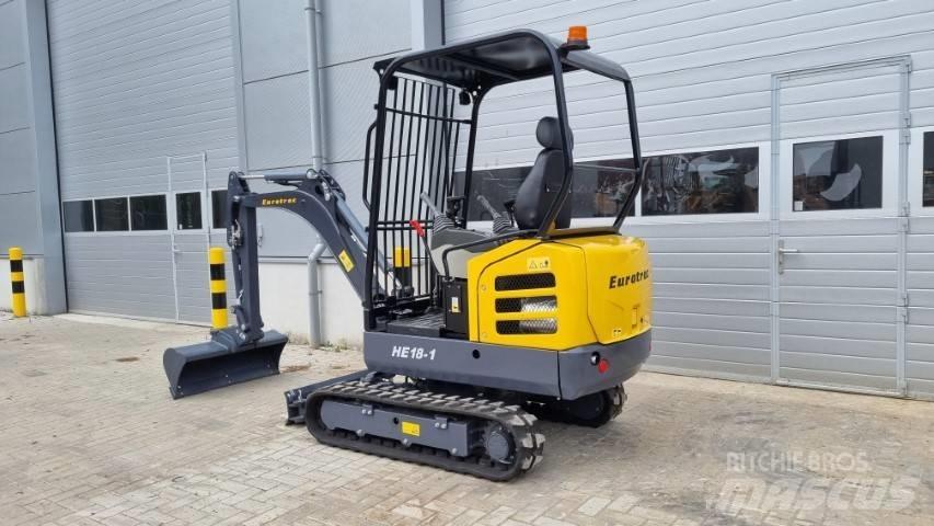 Eurotrac HE 18 Mini kotrók < 7t
