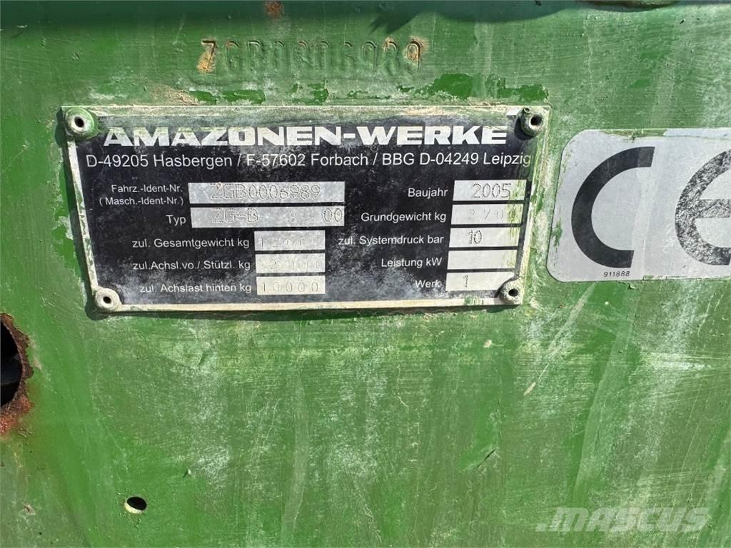 Amazone ZG-B 8200 Műtrágyaszórók
