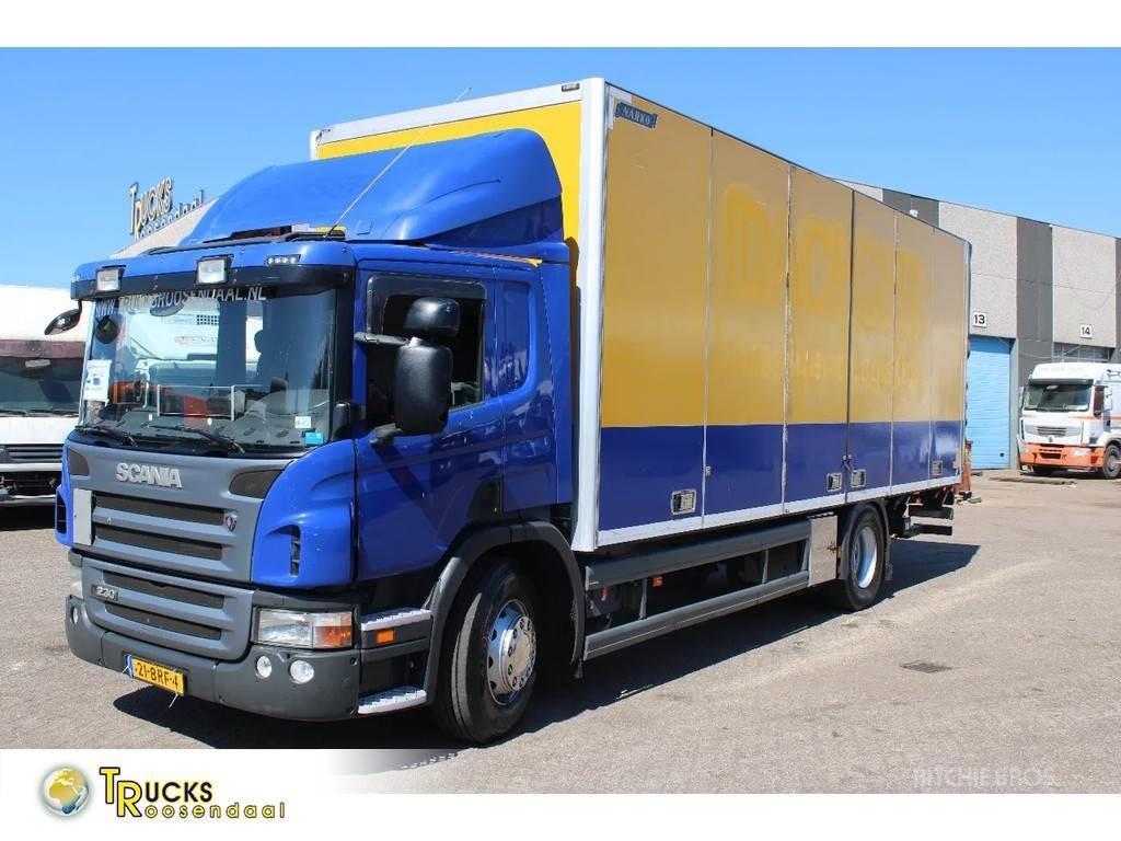 Scania P 230 + LIFT Dobozos teherautók