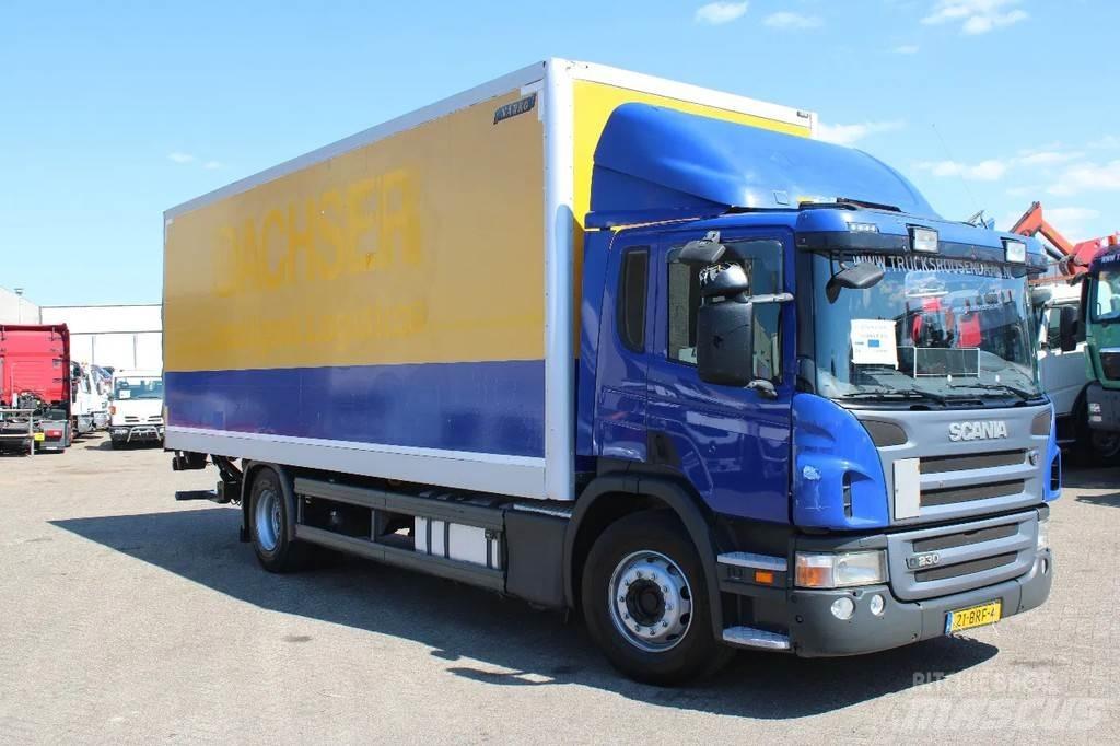 Scania P 230 + LIFT Dobozos teherautók