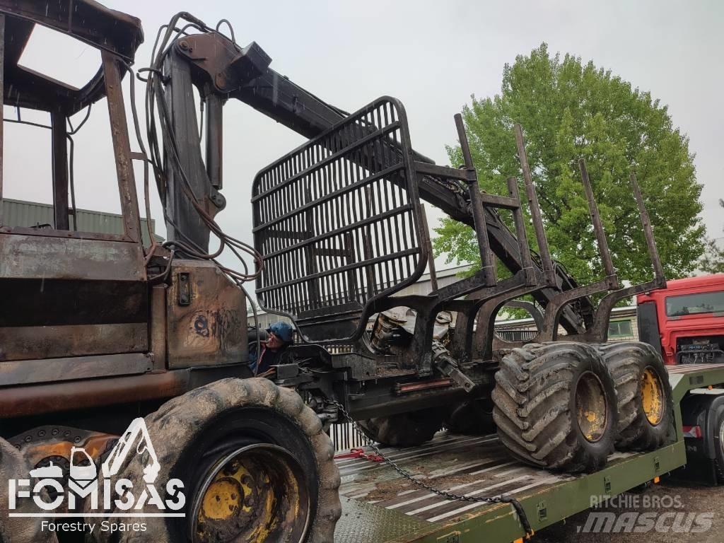 Timberjack 810B Alváz és felfüggesztés