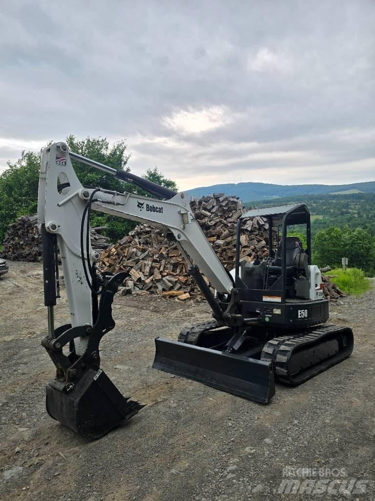 Bobcat E 50 Mini kotrók < 7t