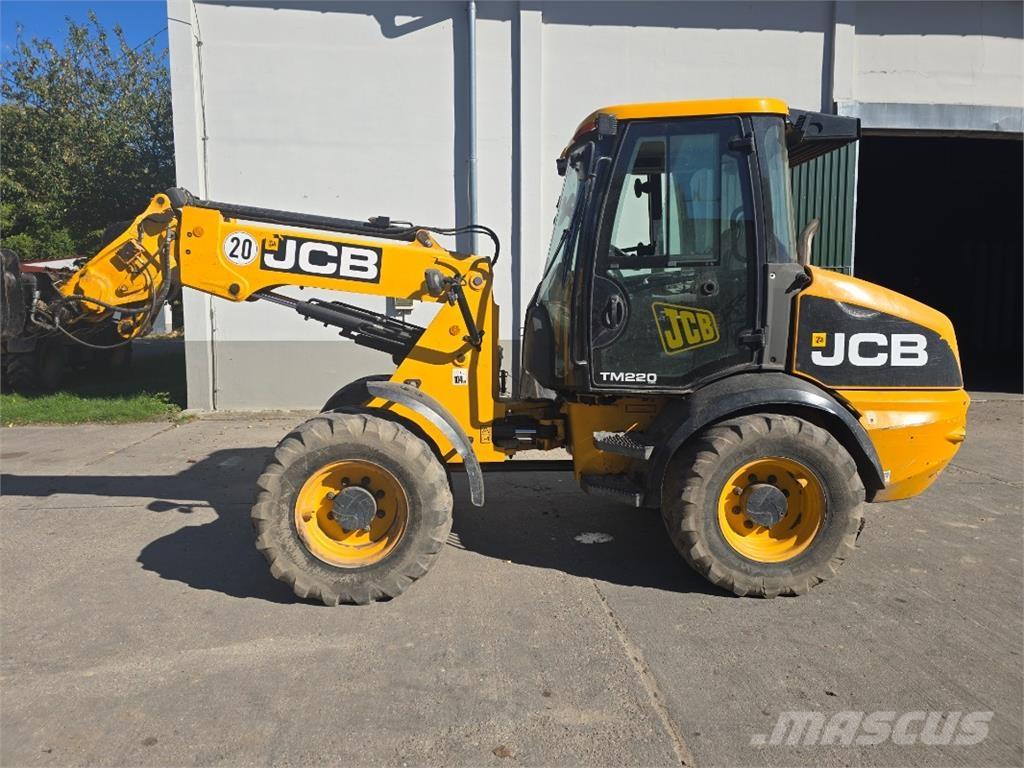 JCB TM 220 Gumikerekes homlokrakodók