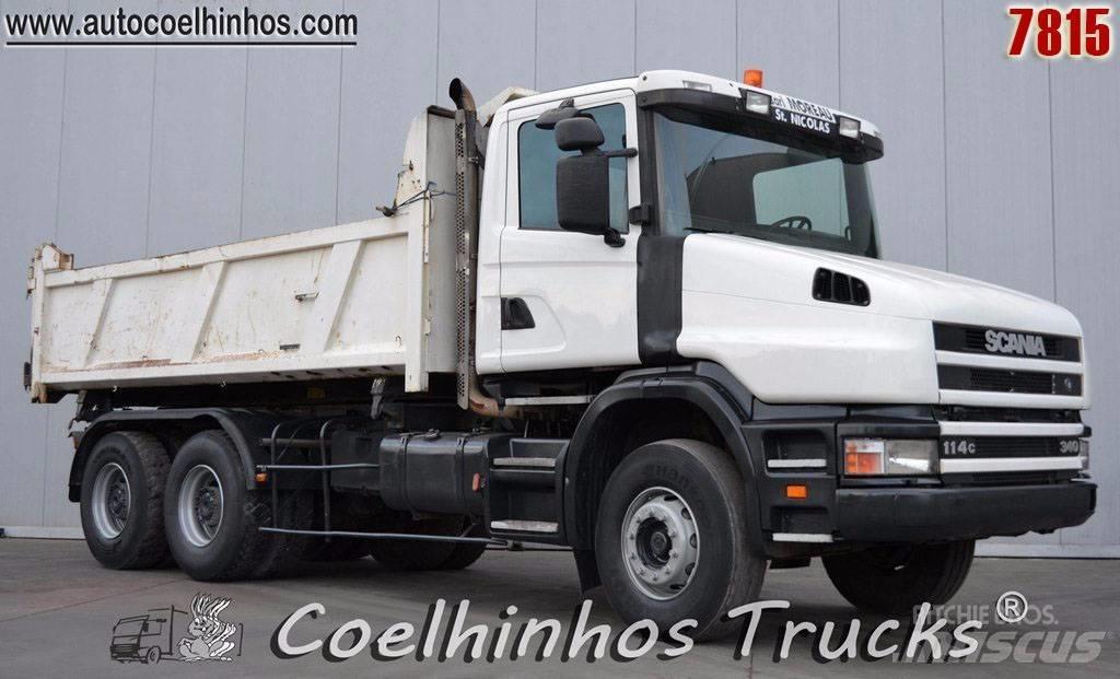 Scania T114 C 340 Billenő teherautók