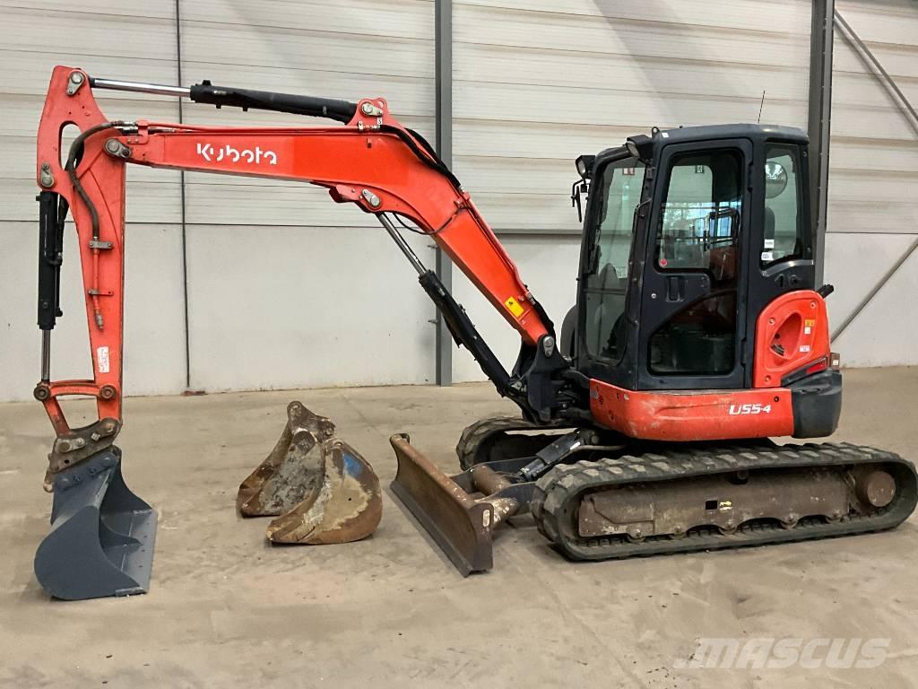 Kubota U 55-4 Mini kotrók < 7t