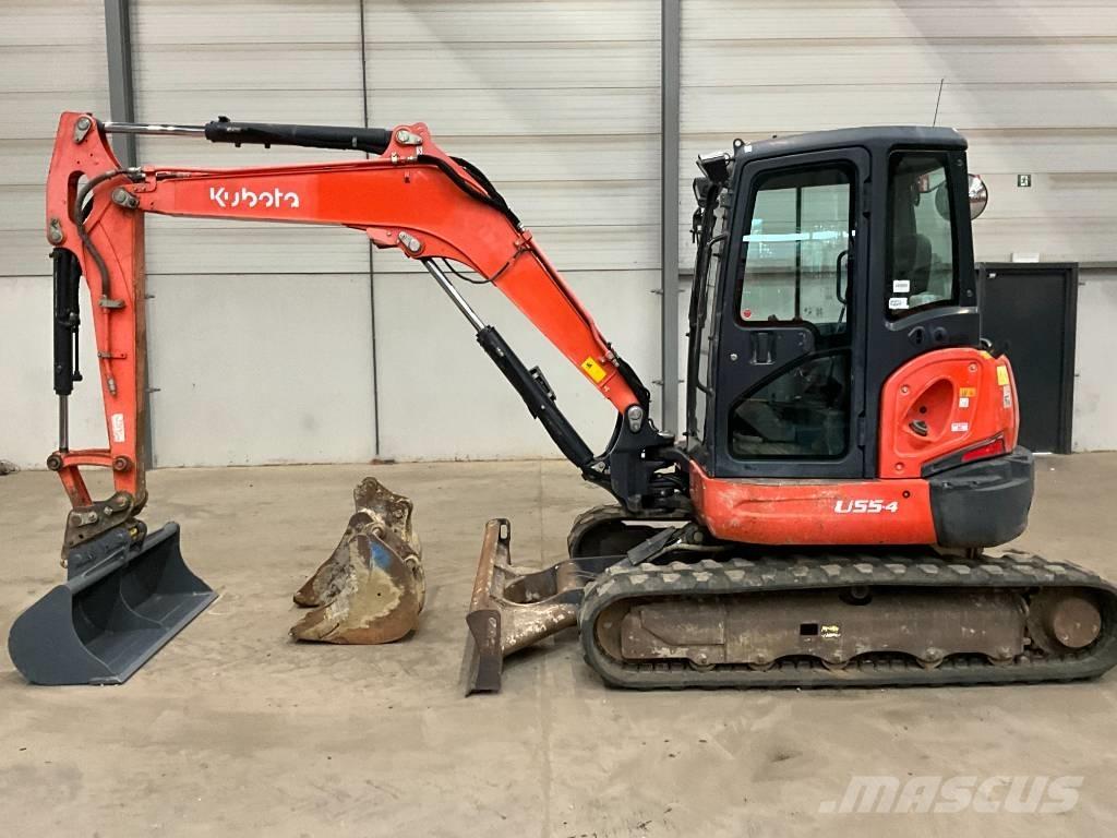 Kubota U 55-4 Mini kotrók < 7t
