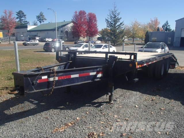 PJ TRAILERS FD212 Platós / Ponyvás pótkocsik