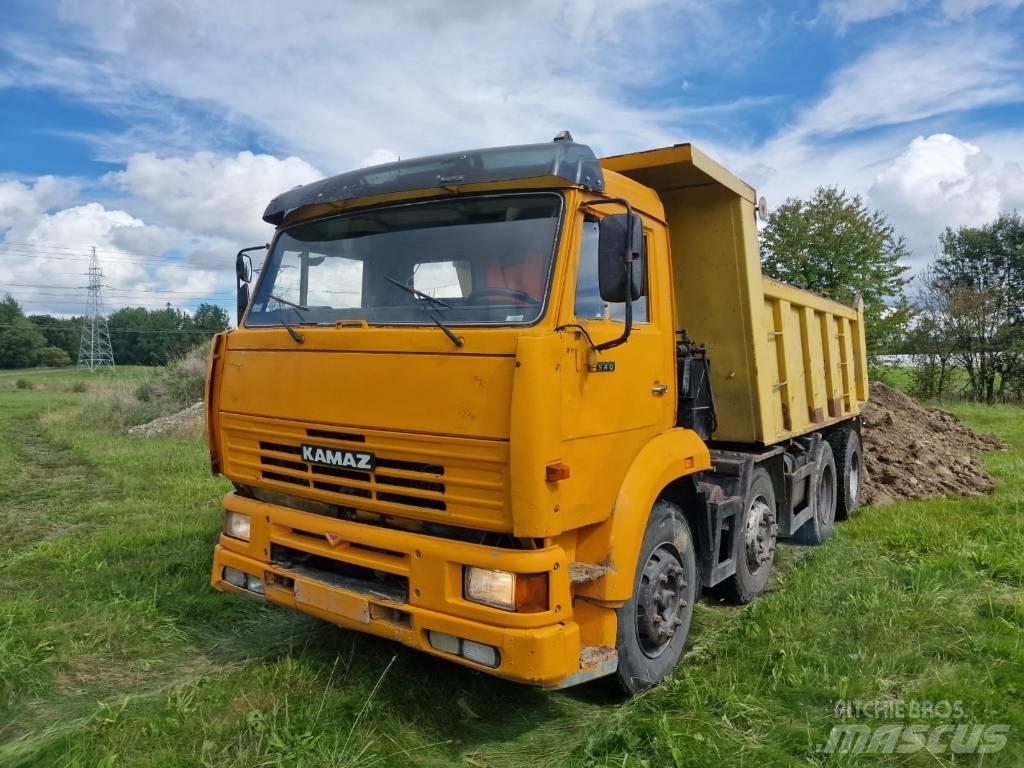 Kamaz 6540 Wywrotka Billenő teherautók