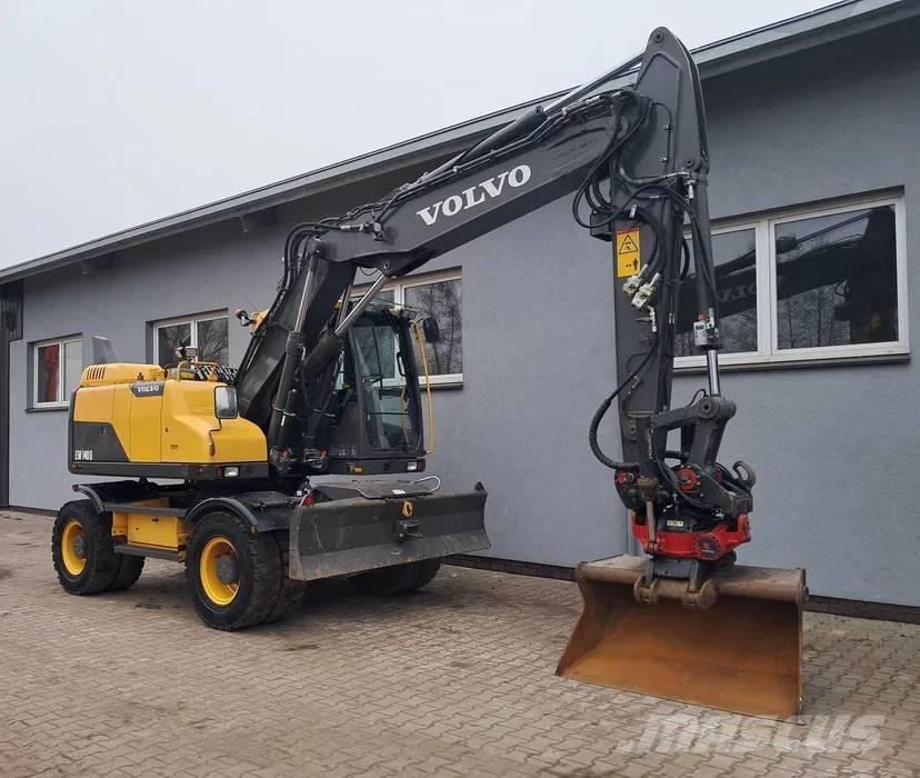 Volvo EW 140 D Gumikerekes kotrók