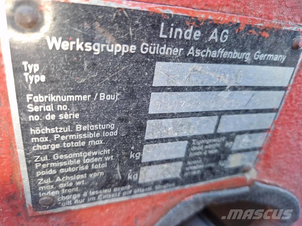 Linde H 15 D Dízel targoncák