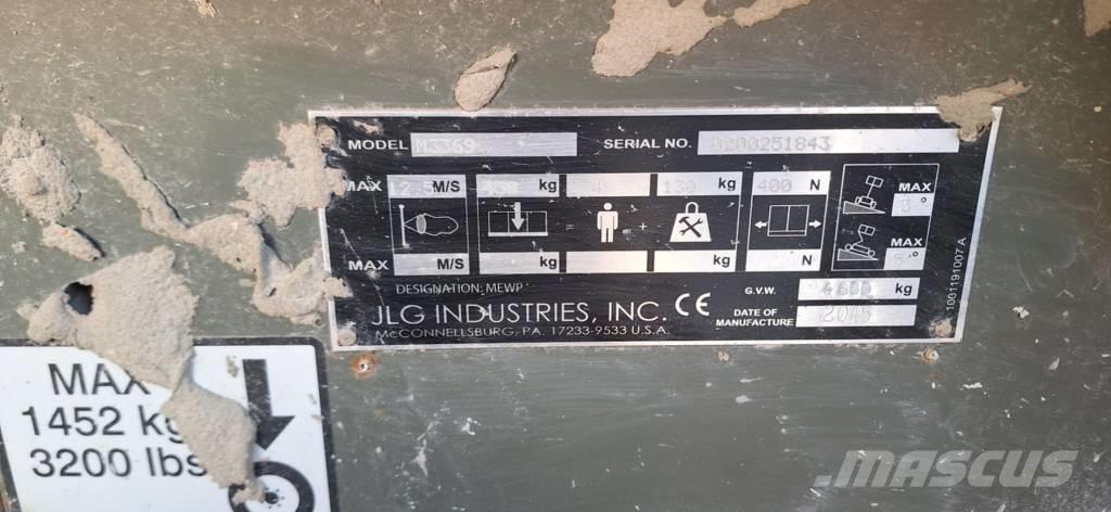 JLG M 3369 Ollós emelők