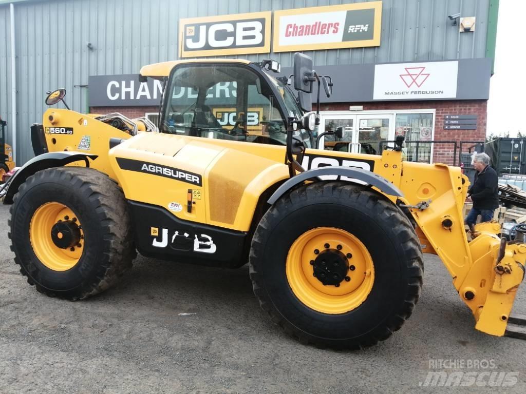 JCB 560-80 Teleszkópos rakodók